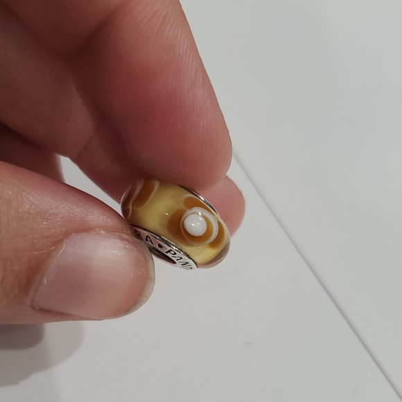 Pandora Jewelry - Pandora flower murano glass bead